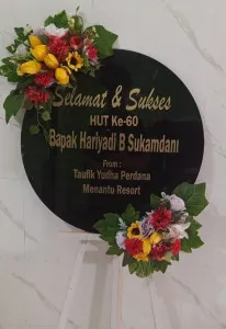 Papan Akrilik Ucapan Ulang Tahun Banyuwangi